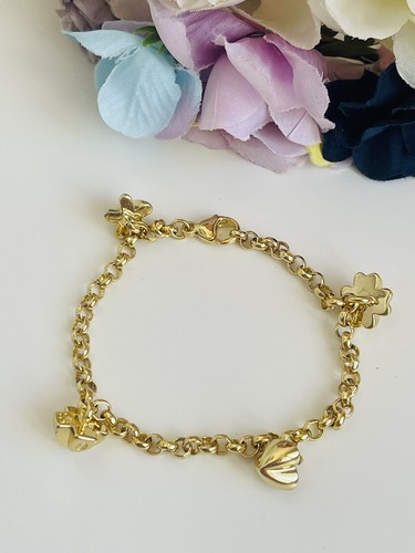 Bracciale molecole flower - flower, con