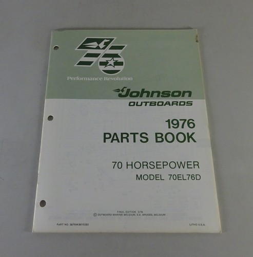 Catalogo parti johnson - parti,