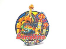Barcellona magnete legno