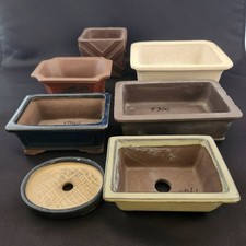 Set Di 7 Piccole Vasi Bonsai