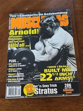 MUSCLEMAG bodybuilding msucle magazine ARNOLD SCHWARZENEGGER/Trish Stratus 4-06