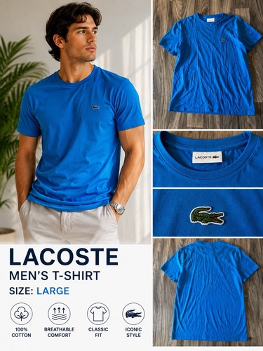 Lacoste shirt uomo manica - t-shirt,