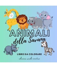 Animali della savana libro - animali, da