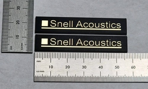 Snell acoustics speaker grill - acoustics,