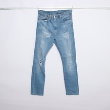 Levi's 510 Slim Custom W36L34 Usato (Cod.M2610) Denim Jeans Uomo vita alta Levis
