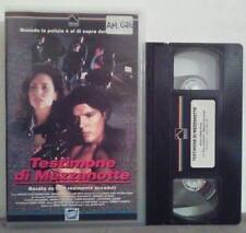Vhs Testimone Di Mezzanotte Film Ita Poliziesco/Arti Marziali Ex Noleggio (V17)