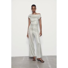 NUOVI pantaloni Zara Foil
