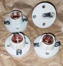 PORTALAMPADA CERAMICA PORCELLANA ATTACCO E14