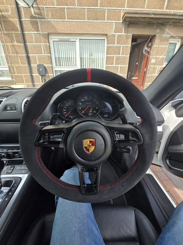 Volante alcantara completo - in,