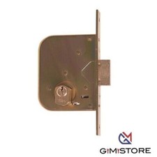 Serratura per Cancello Iseo Metallico con Cilindro 1 Pezzo 26 mm 601450 3 Chiavi