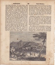 SAN MARINO - Litografia da DEUTSCHES MAGAZIN... UNBEKANNTES!