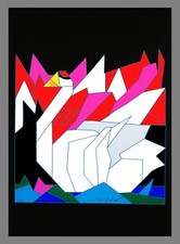 Ugo nespolo serigrafia - ugo,