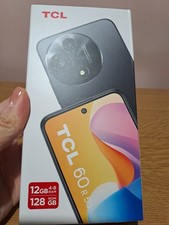 Nuovo telefono cellulare 5g TCL 60R 5G. Colore nero