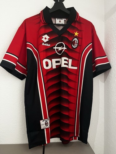 Maglia milan 1996 lotto - maglia,
