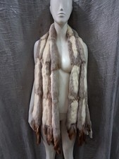 Stola Scialle Vera Pelliccia Di Cincillà