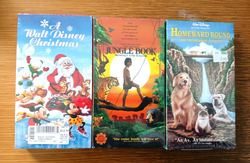 Vhs movies sealed a walt - 3,