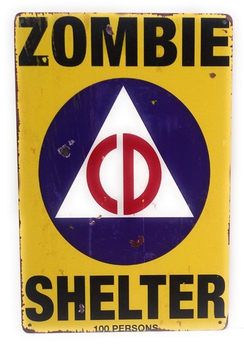 Targa zombie shelter - , rifugio