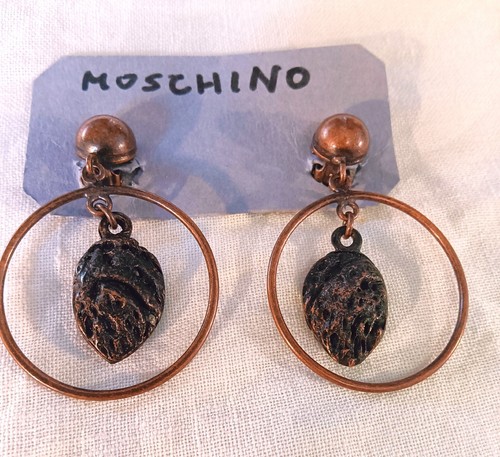 Moschino anni orecchini - orecchini, con