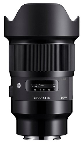 Obiettivo sigma 20 - sigma, 1,4