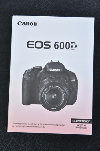 Original user manual for - , canon