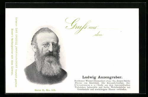 Cartolina drammaturgo viennese