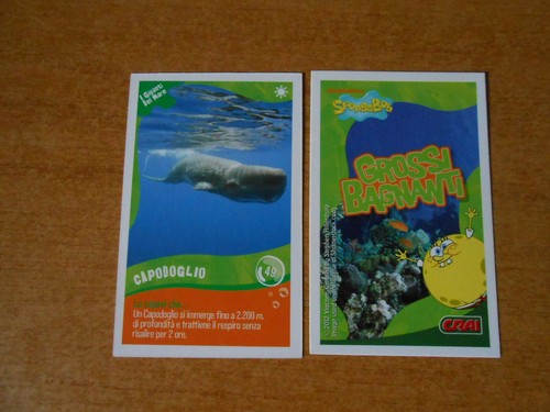 Figurina card spongebob crai - figurina,