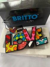 ROMERO BRITTO LOVE WORD ART