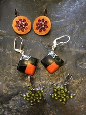 Lot de 3 paires de boucles