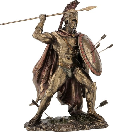Statua bronzo leonidas - statua, in