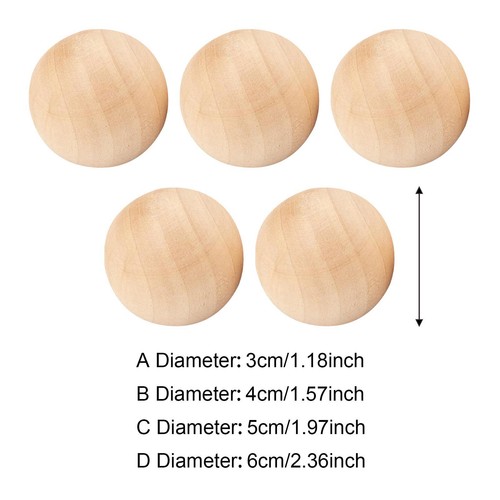 Sfere legno in - sfere,