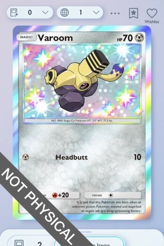 Pokemon tcg pocket varoom - pokemon,