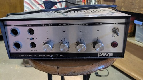 Amplificatore paso 41 - paso, t-41