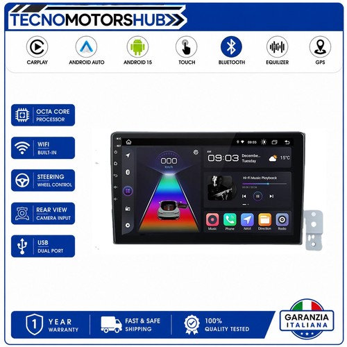 Android autoradio per - 9",