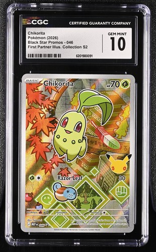2026 pokemon chikorita 046 - pokemon,