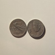 monete 20 lire del 1921