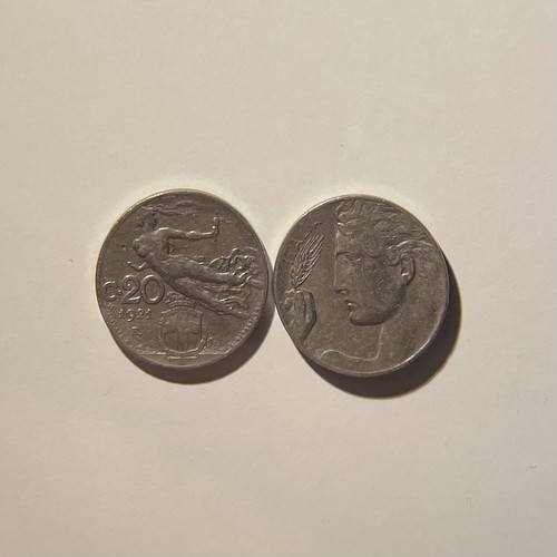 Monete lire del 1921 - 20,