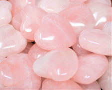 Cuori di quarzo rosa rosa