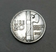 20 LIRE DEL 1923 - copia dell'originale