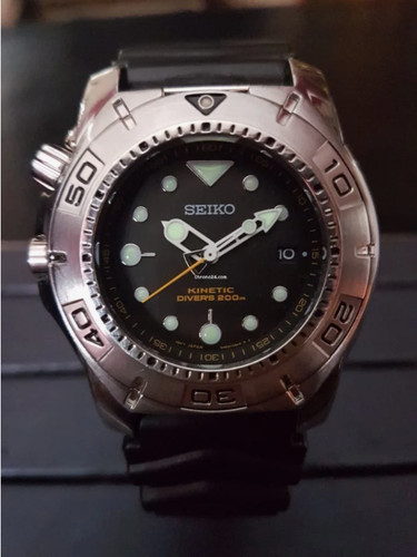 Seiko kinetic scuba diver - seiko,