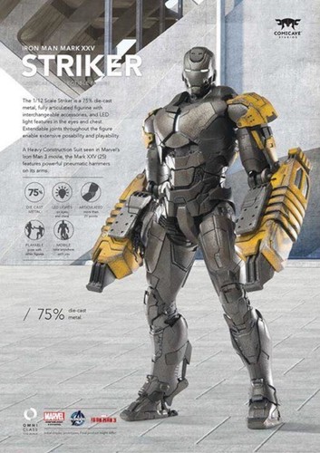 Action figure marvel iron man - iron,