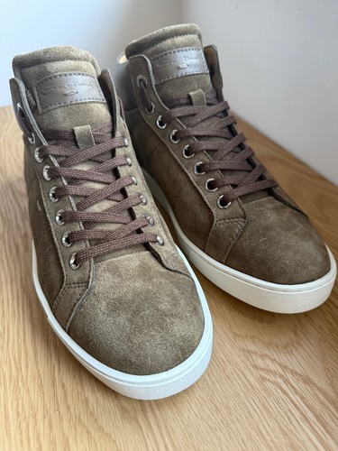 Santoni top men khaki - men's,