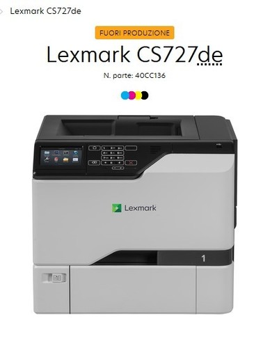 Stampante laser colore - colore, lexmark