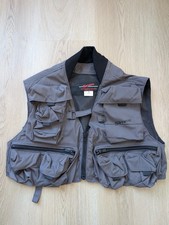 Gilet vintage Simms pesca a