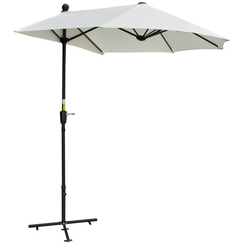 Outsunny ombrellone - ombrellone, da