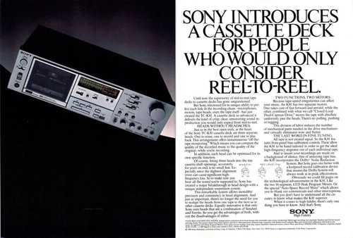 Sony k81 1981 cassette tape - sony,