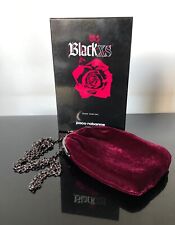 POCHETTE PACO RABANNE - BLACK XS -GLAM' STAR SAC - VELLUTO BORDEAUX -CON SCATOLA