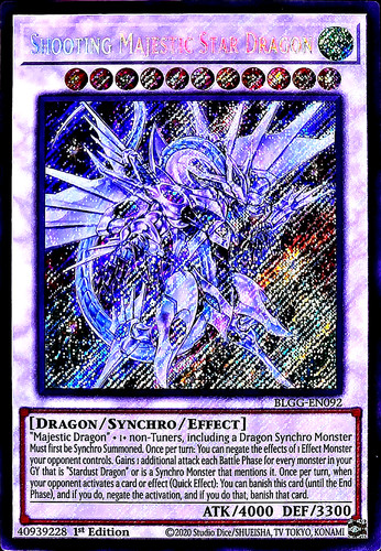 Shooting majestic star - star, dragon