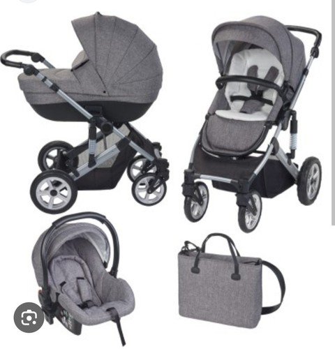 Trio plebani grigio nero - nero,