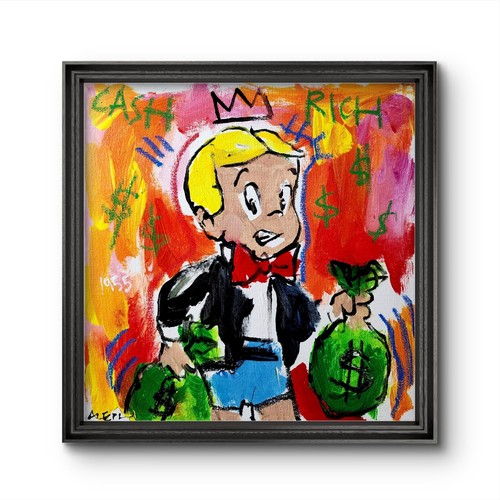Quadro pop art espressionista - art,