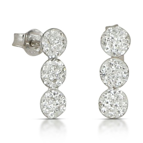 Orecchini trilogy zirconi